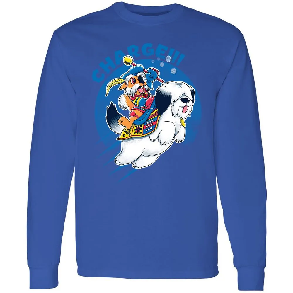 Long Sleeve T-Shirt - WNSQMFC4 - Royal - 8