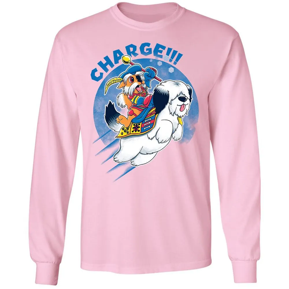 Long Sleeve T-Shirt - WNSQMFC4 - Light Pink - 3