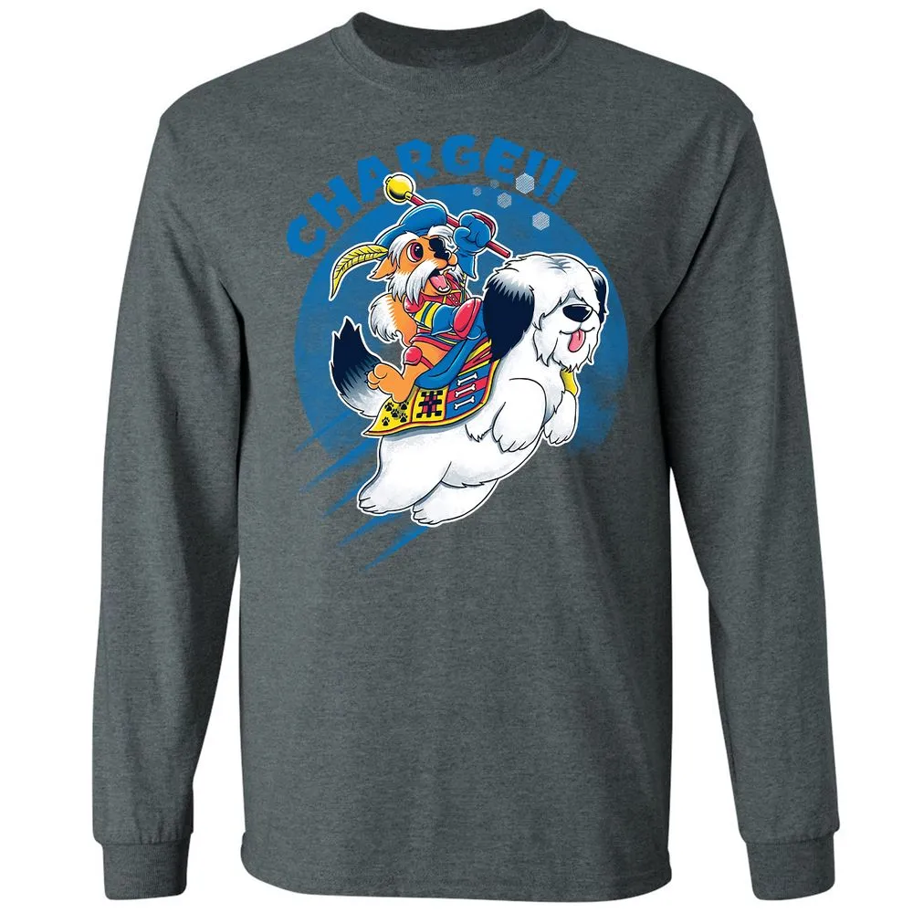 Long Sleeve T-Shirt - WNSQMFC4 - Dark Heather - 15
