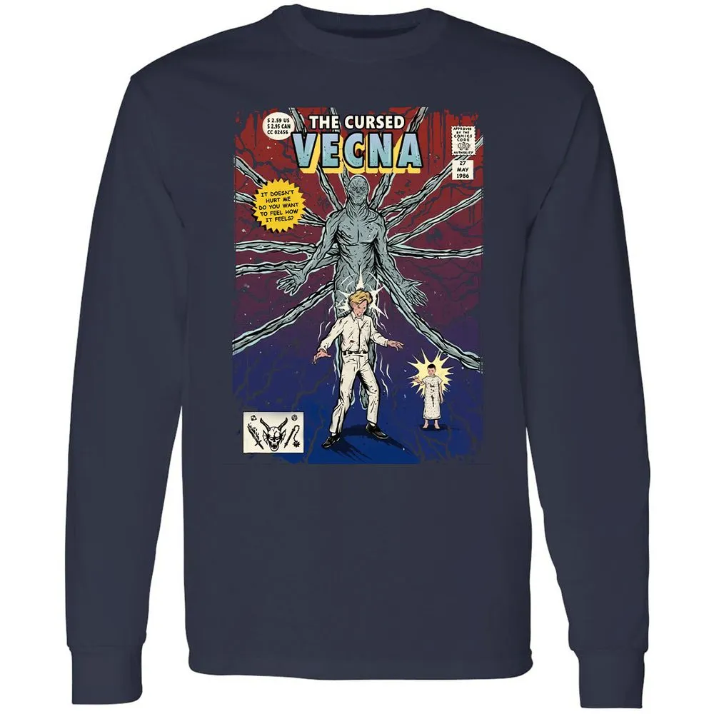 Long Sleeve T-Shirt - 8EVU1SXJ - Navy - 2