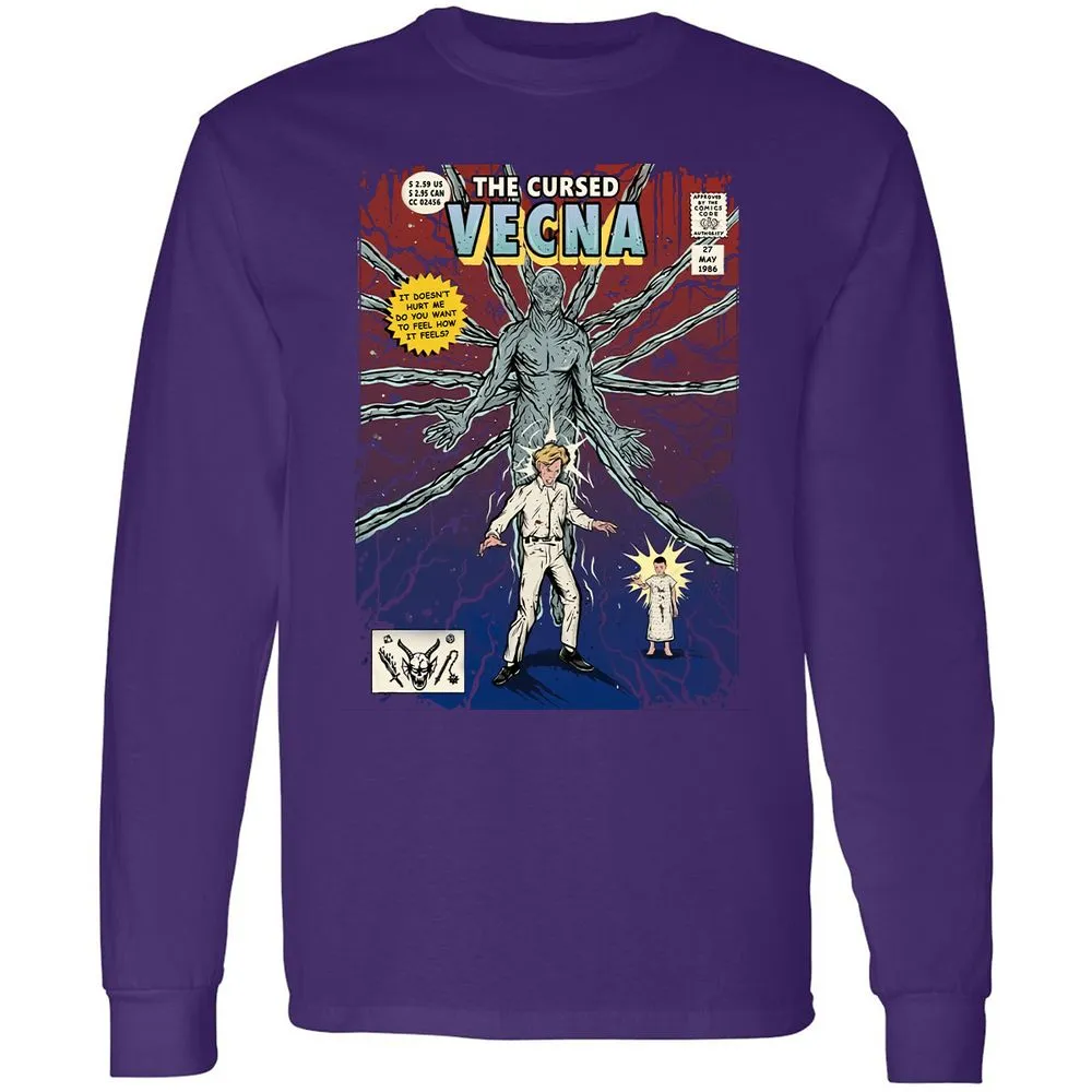 Long Sleeve T-Shirt - 8EVU1SXJ - Purple - 13