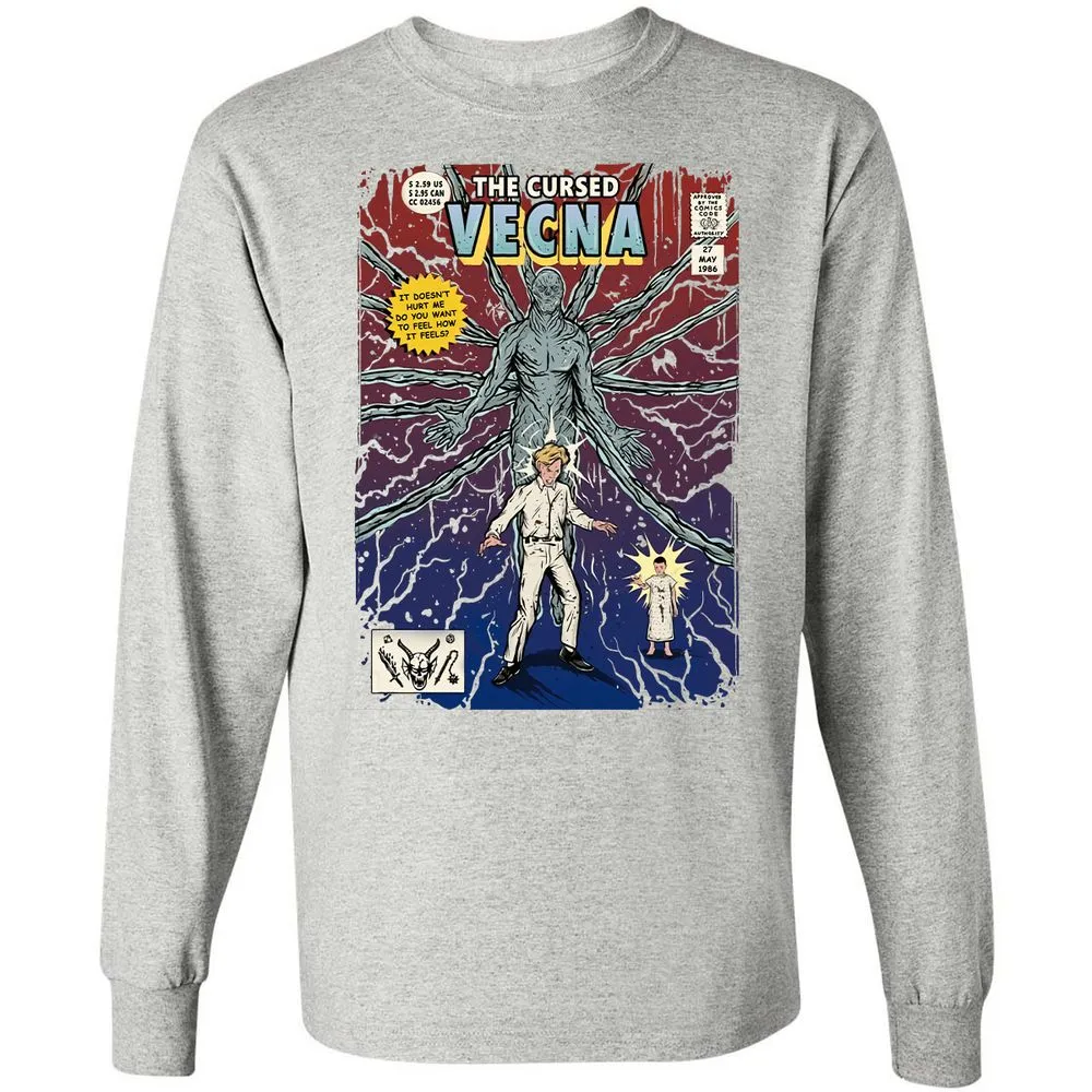 Long Sleeve T-Shirt - 8EVU1SXJ - Ash - 7