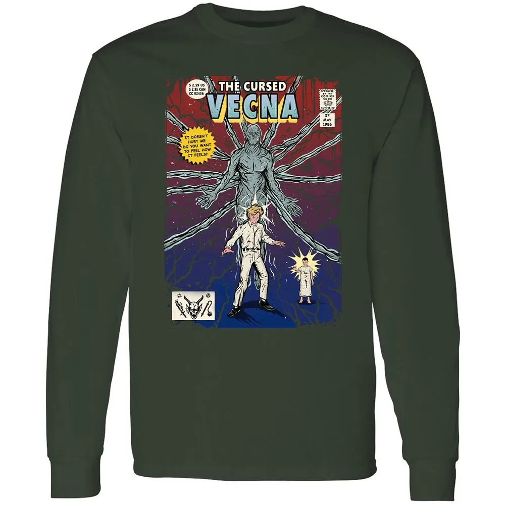 Long Sleeve T-Shirt - 8EVU1SXJ - Forest Green - 4
