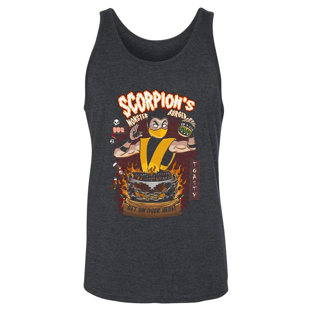 Unisex Jersey Tank - GNZ64QAC - Dark Grey Heather - 6