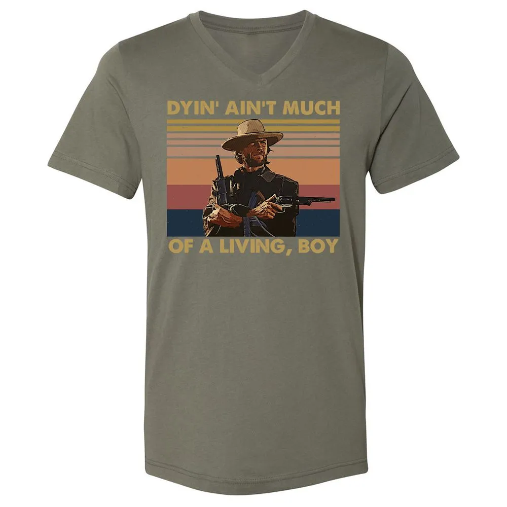 Unisex V-Neck T-Shirt - 2ZWNTPCW - Military Green - 10