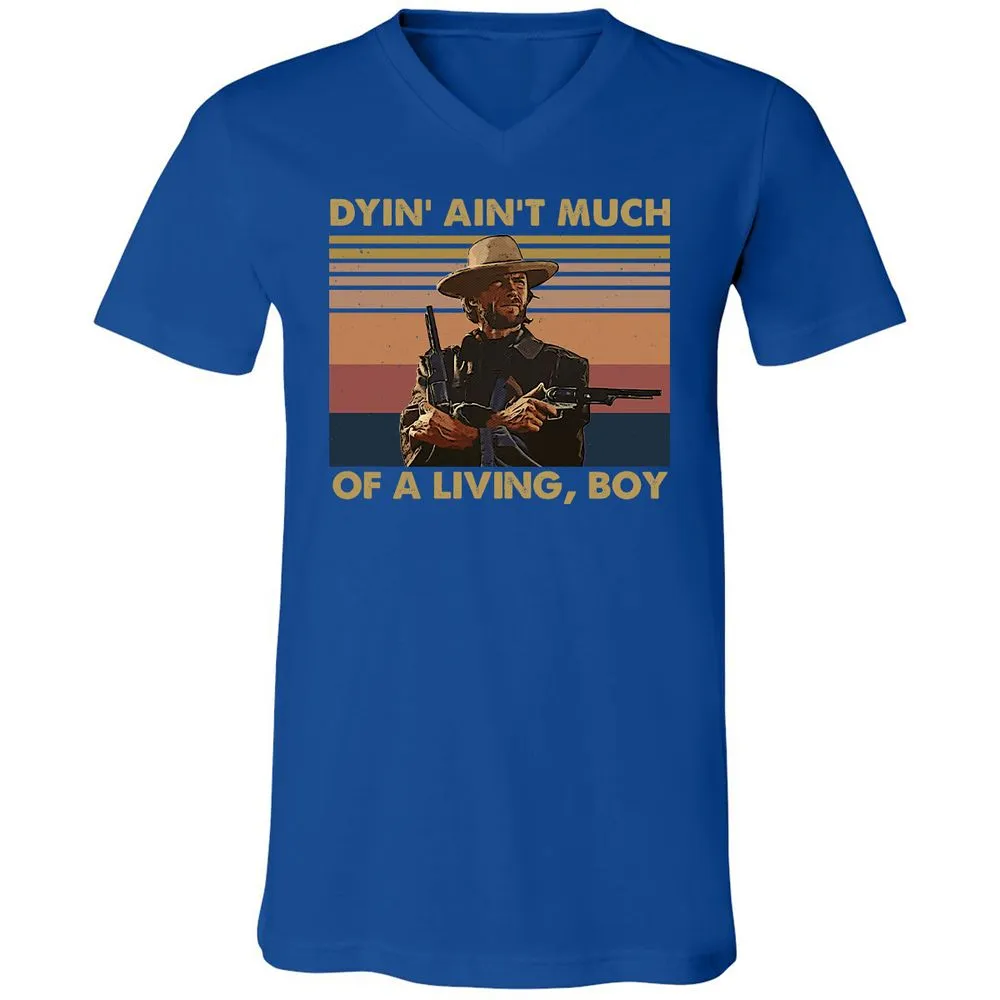 Unisex V-Neck T-Shirt - 2ZWNTPCW - True Royal - 4