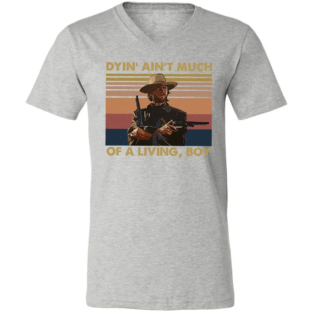 Unisex V-Neck T-Shirt - 2ZWNTPCW - Athletic Heather - 7