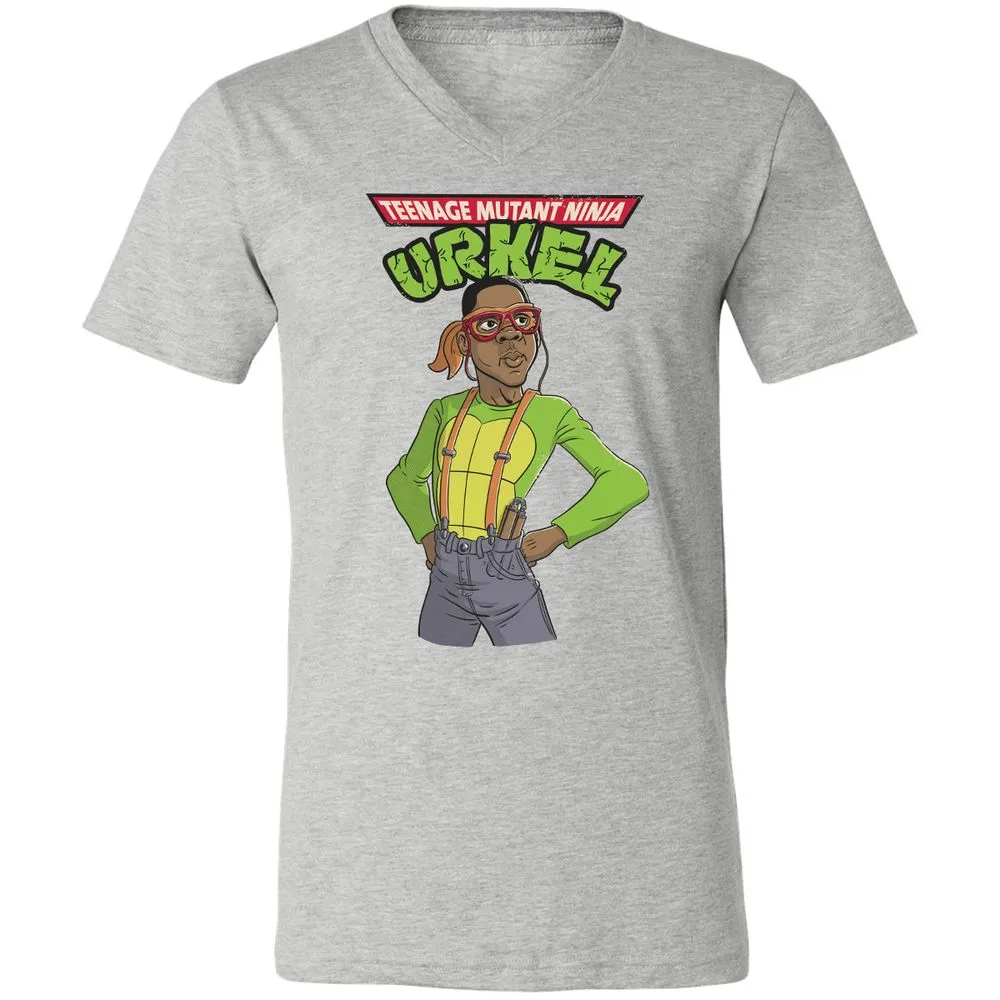 Unisex V-Neck T-Shirt - EBMSH3PW - Athletic Heather - 7