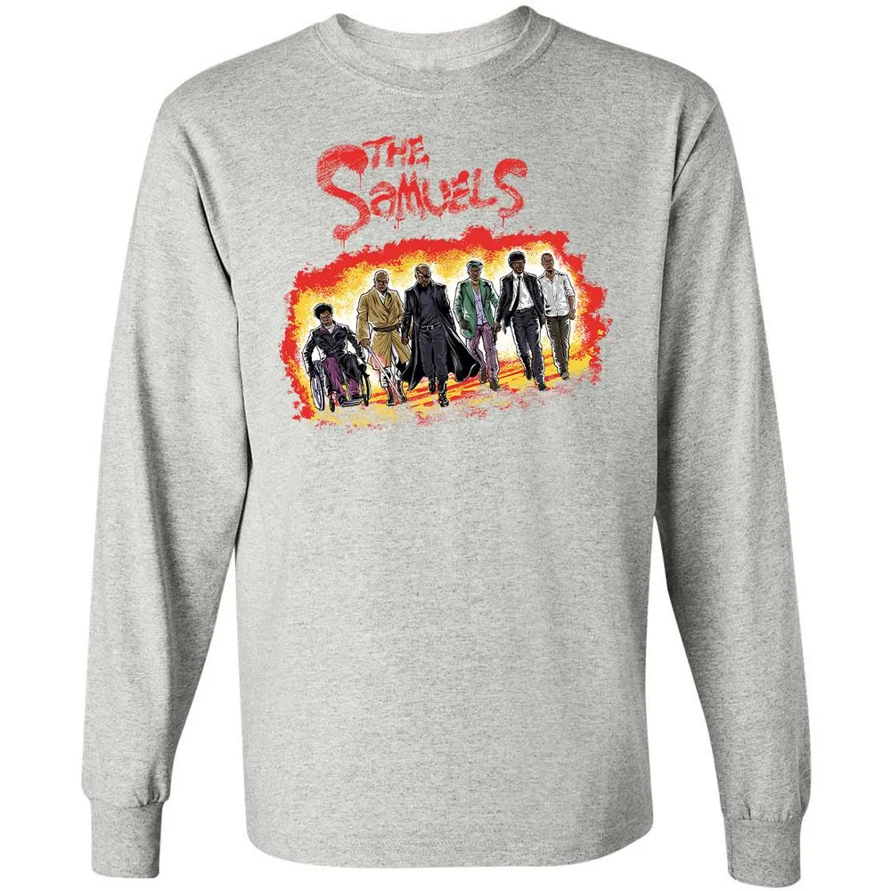 Long Sleeve T-Shirt - E9C8PS7L - Ash - 7