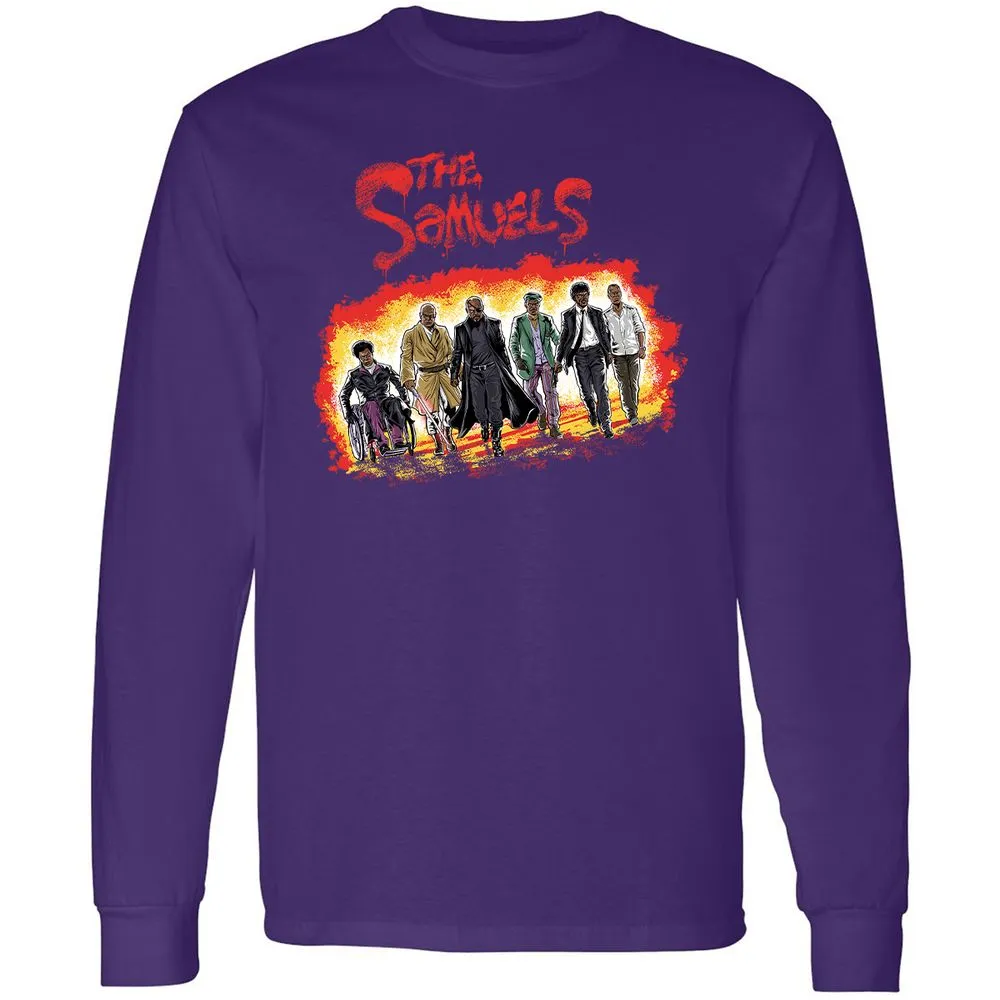 Long Sleeve T-Shirt - E9C8PS7L - Purple - 13