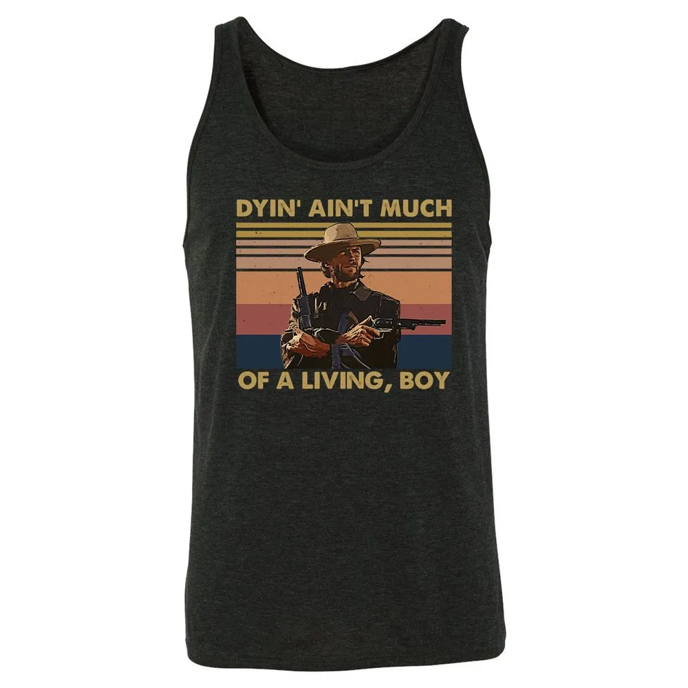 Unisex Jersey Tank - B6YRJZAJ - Charcoal Black Triblend - 5