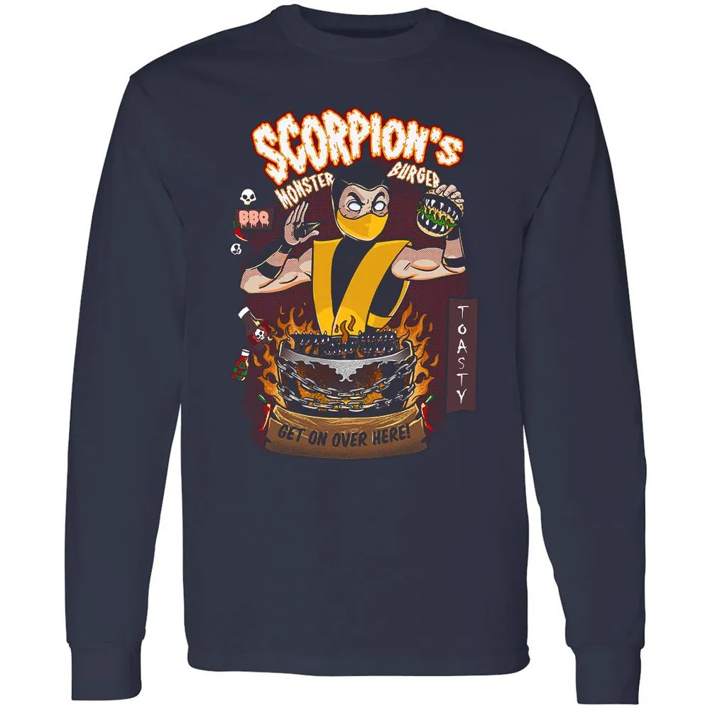 Long Sleeve T-Shirt - 9NJAG53A - Navy - 2