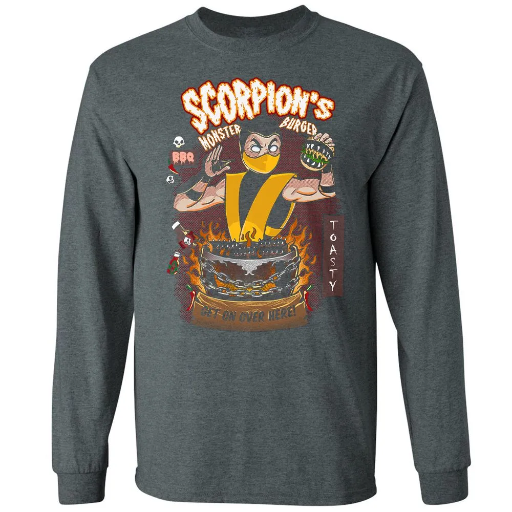 Long Sleeve T-Shirt - 9NJAG53A - Dark Heather - 15