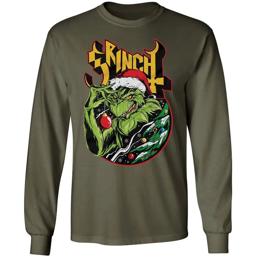 Long Sleeve T-Shirt - WA5EEPF9 - Military Green - 16