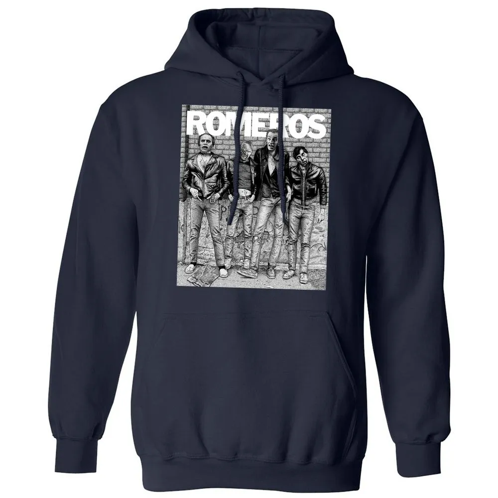 Classic Unisex Hoodie - XES9S877 - Navy - 2