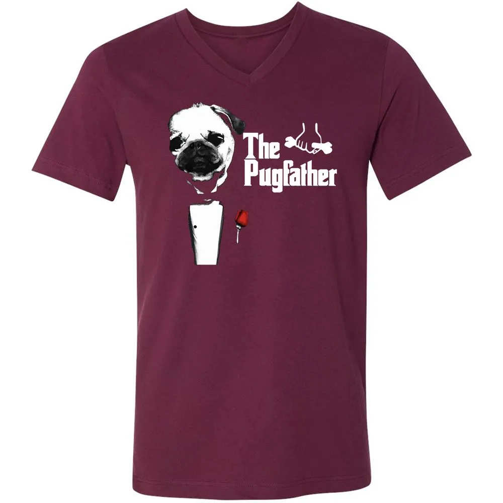 Unisex V-Neck T-Shirt - 3188T2FZ - Maroon - 6