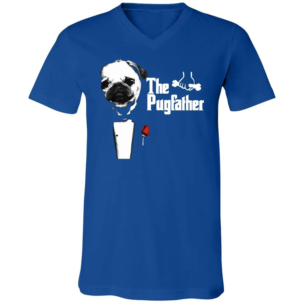 Unisex V-Neck T-Shirt - 3188T2FZ - True Royal - 4