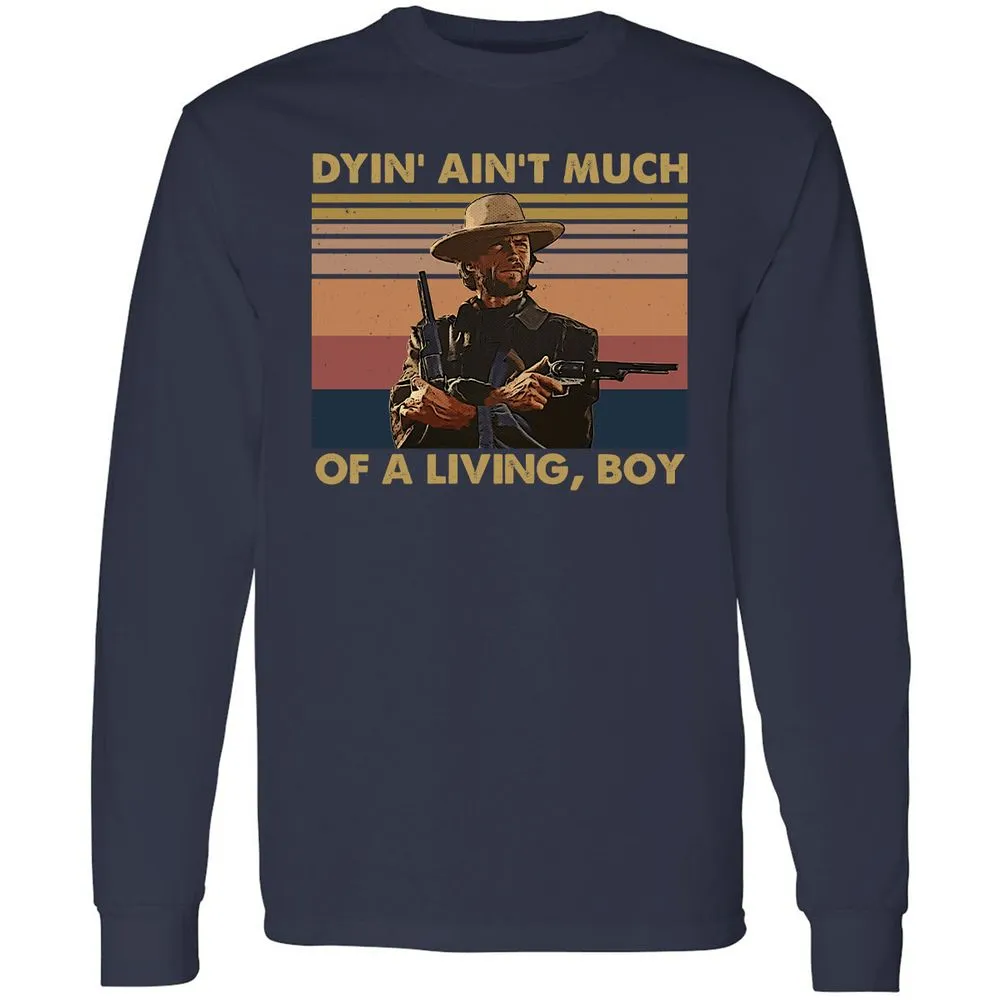 Long Sleeve T-Shirt - ZPZEGYJU - Navy - 2