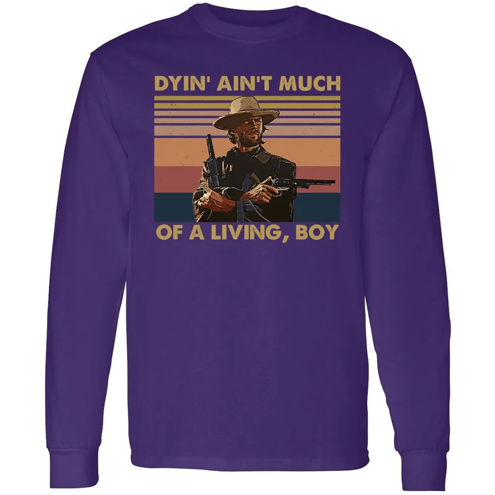 Long Sleeve T-Shirt - ZPZEGYJU - Purple - 13
