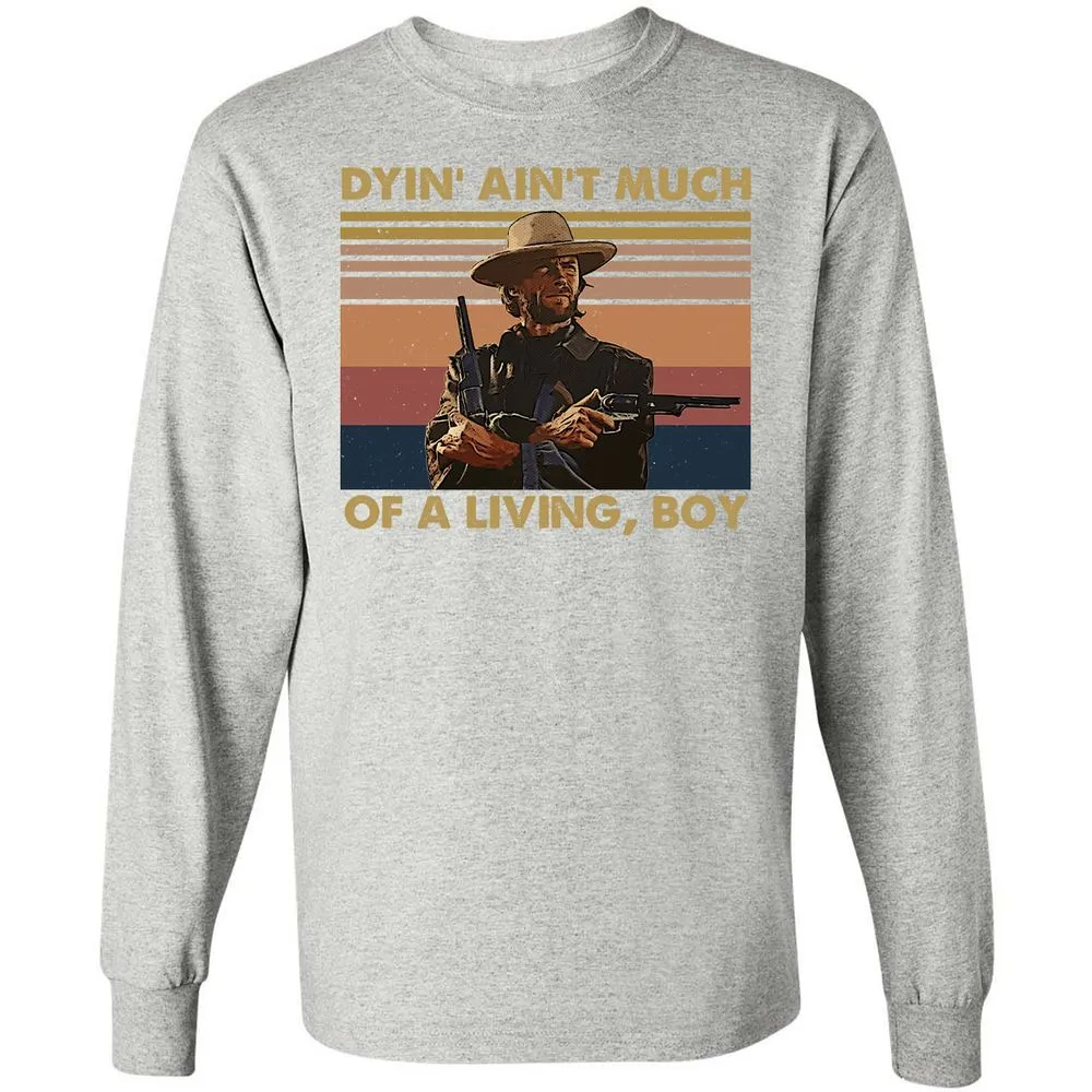 Long Sleeve T-Shirt - ZPZEGYJU - Ash - 7