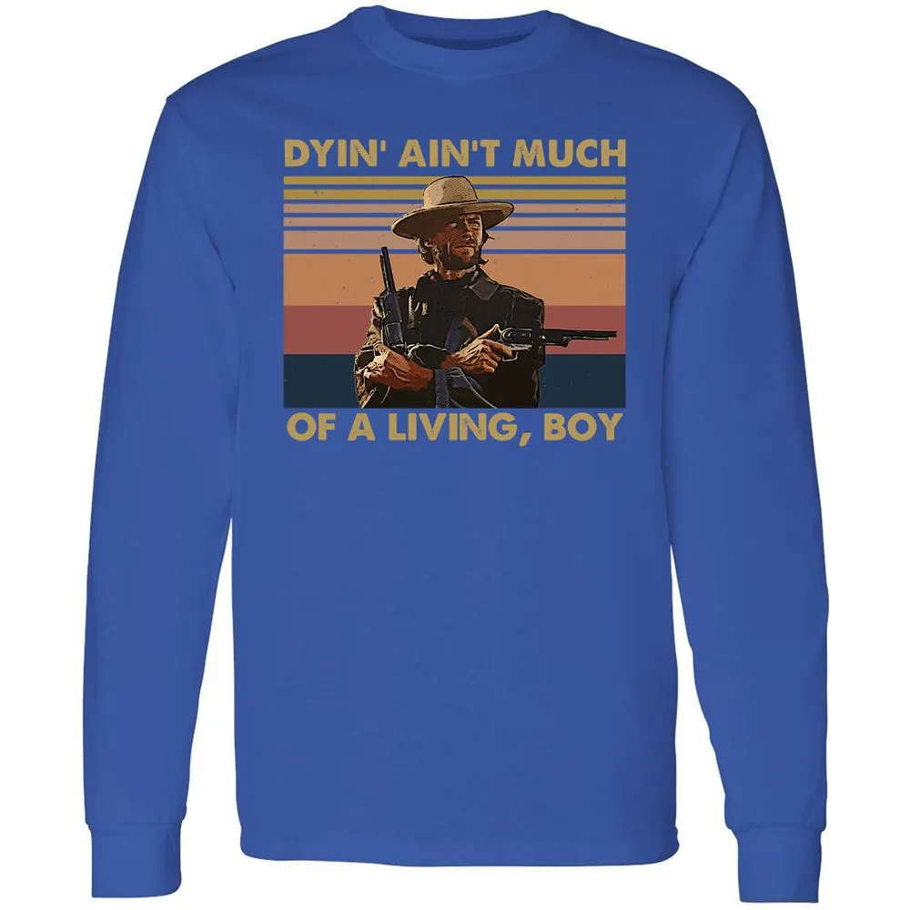 Long Sleeve T-Shirt - ZPZEGYJU - Royal - 8
