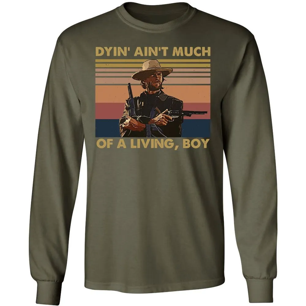 Long Sleeve T-Shirt - ZPZEGYJU - Military Green - 16