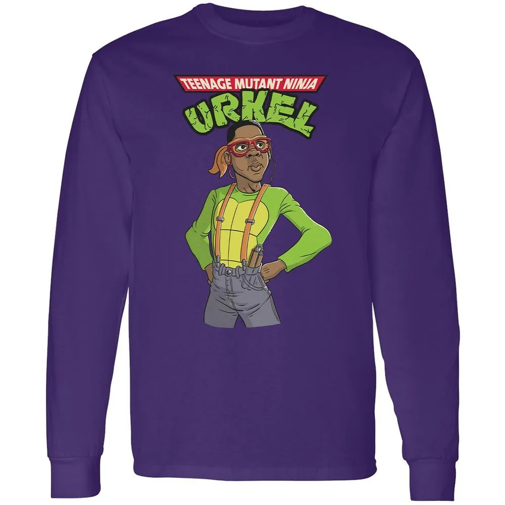 Long Sleeve T-Shirt - YV6CBPMZ - Purple - 13