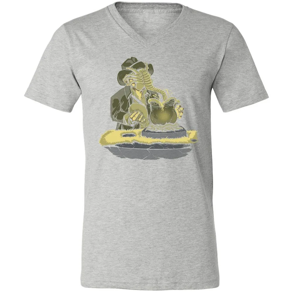 Unisex V-Neck T-Shirt - 33Q1ERK5 - Athletic Heather - 7