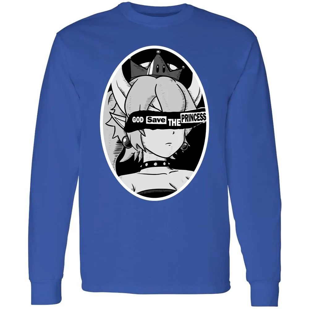 Long Sleeve T-Shirt - 3FB1G5YJ - Royal - 8