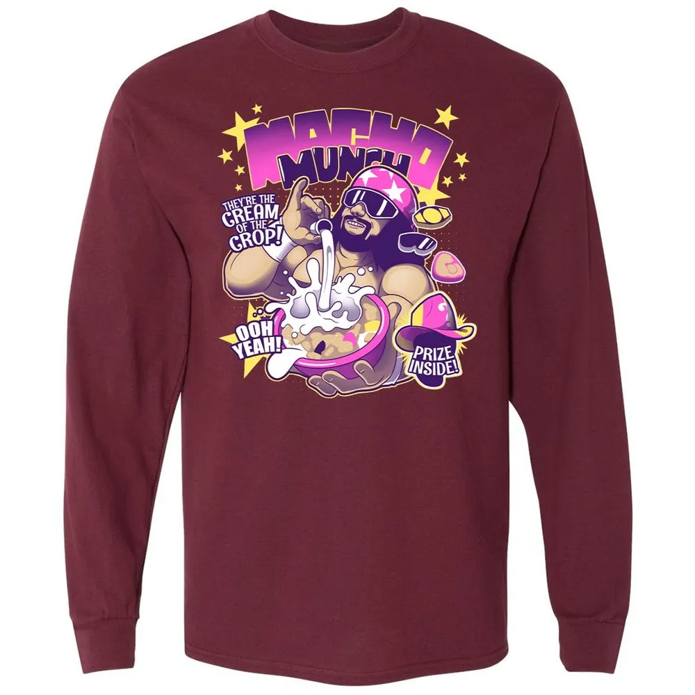 Long Sleeve T-Shirt - ARLXJJR8 - Maroon - 11