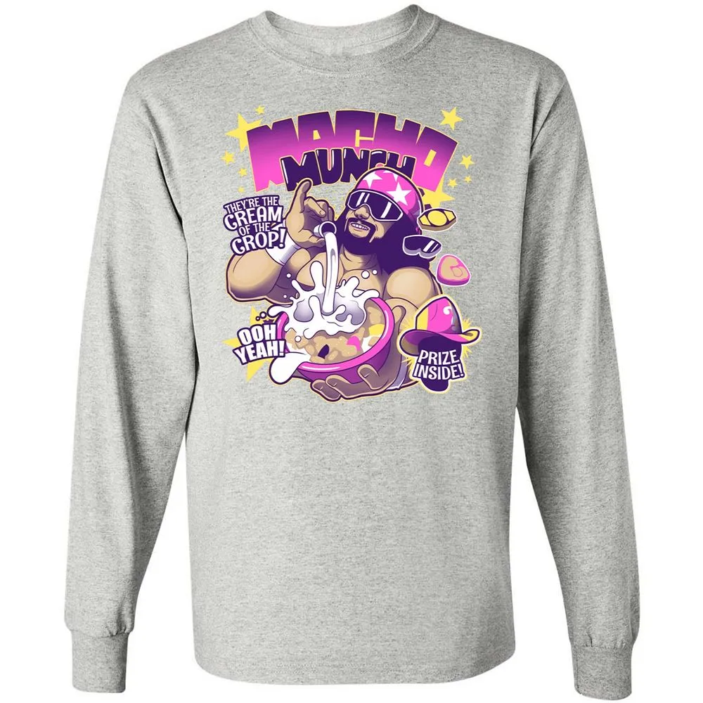 Long Sleeve T-Shirt - ARLXJJR8 - Ash - 7