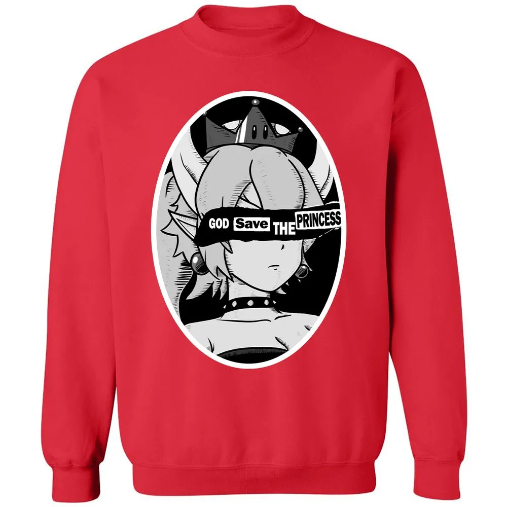 Classic Unisex Sweatshirt - HZSQ17SF - Red - 5