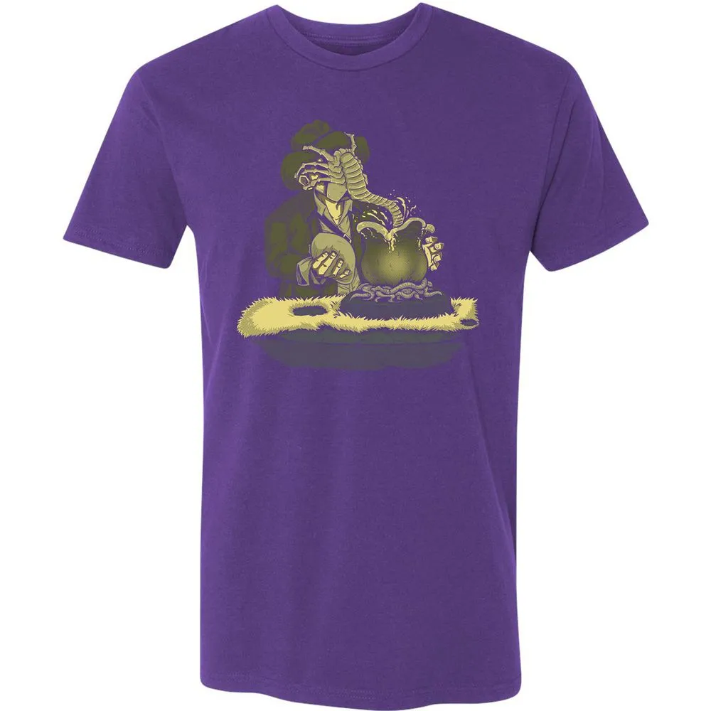 Premium Unisex T-Shirt - E1FCDQBA - Purple Rush - 7