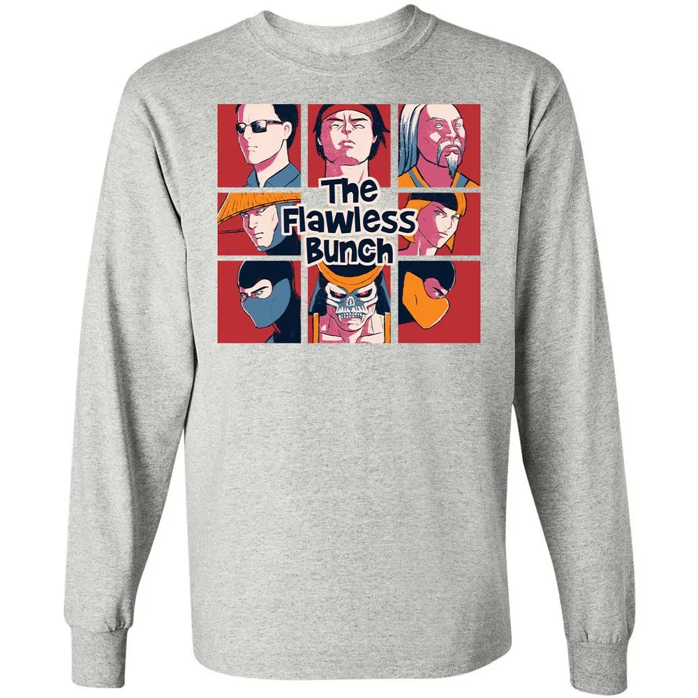 Long Sleeve T-Shirt - B3JDMF3Y - Ash - 7