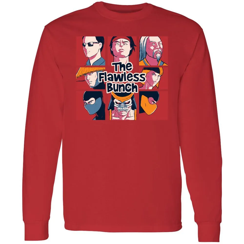 Long Sleeve T-Shirt - B3JDMF3Y - Red - 14