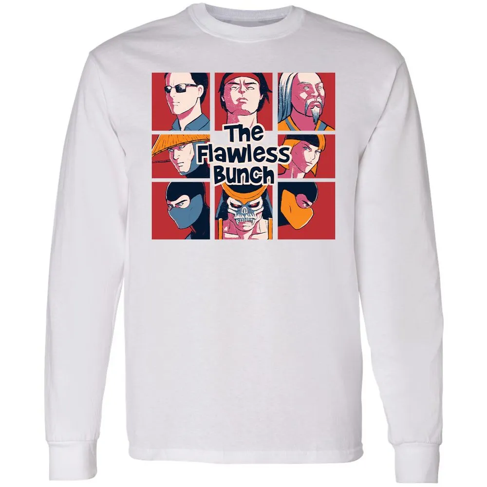 Long Sleeve T-Shirt - B3JDMF3Y - White - 5