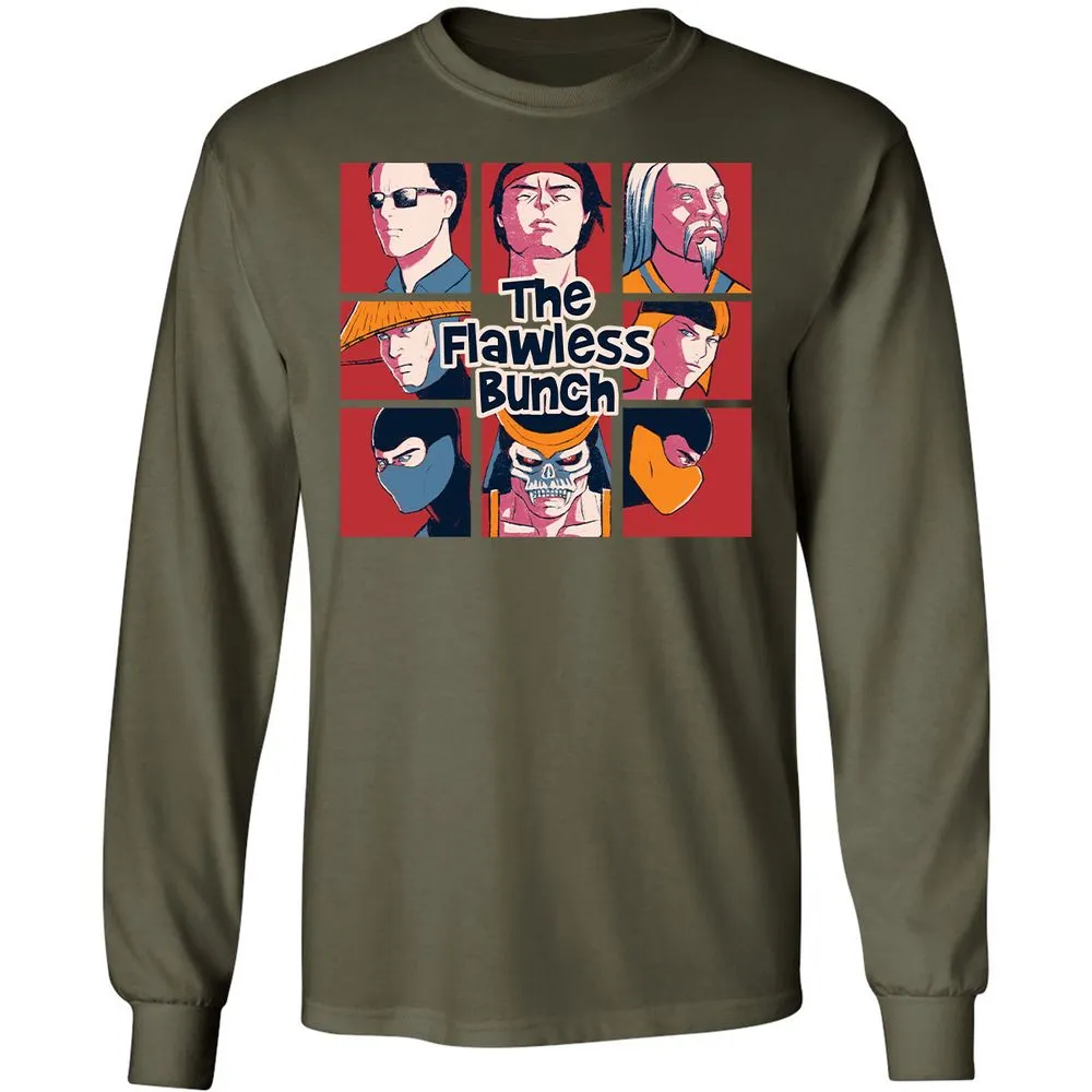 Long Sleeve T-Shirt - B3JDMF3Y - Military Green - 16