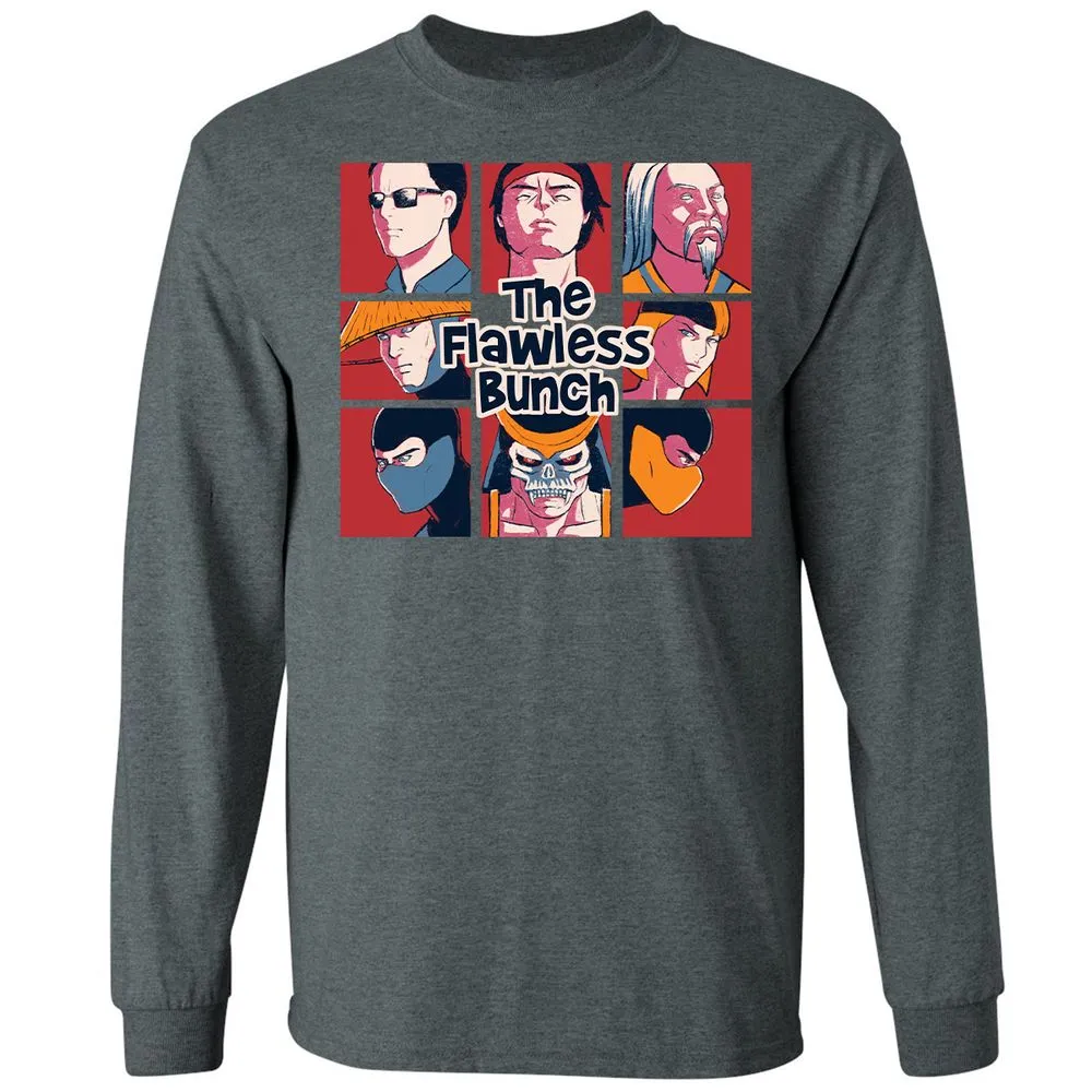 Long Sleeve T-Shirt - B3JDMF3Y - Dark Heather - 15