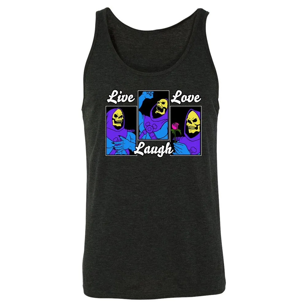 Unisex Jersey Tank - 86NP6G72 - Charcoal Black Triblend - 5