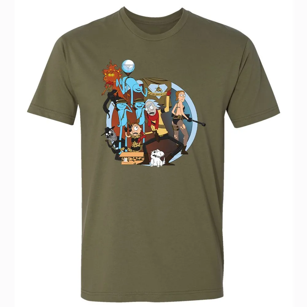 Premium Unisex T-Shirt - UE8NVX4Y - Military Green - 5