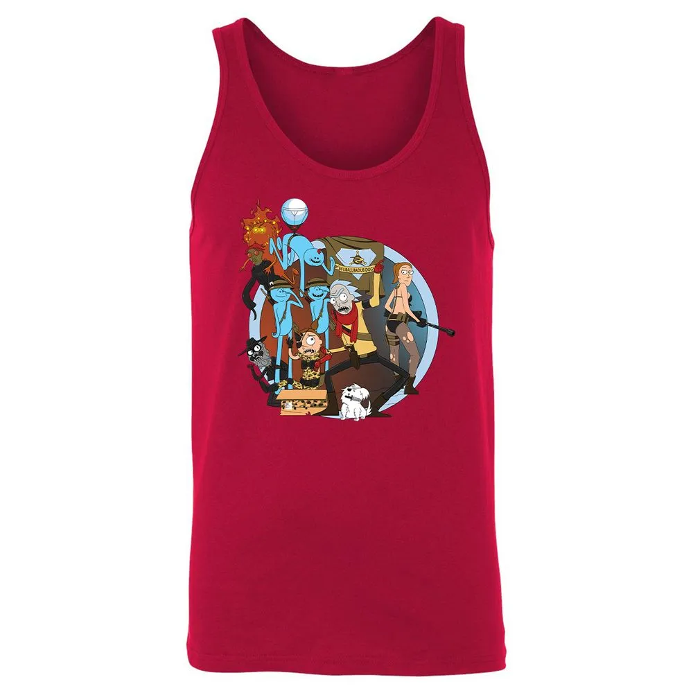 Unisex Jersey Tank - 4F2GYLNH - Red - 11