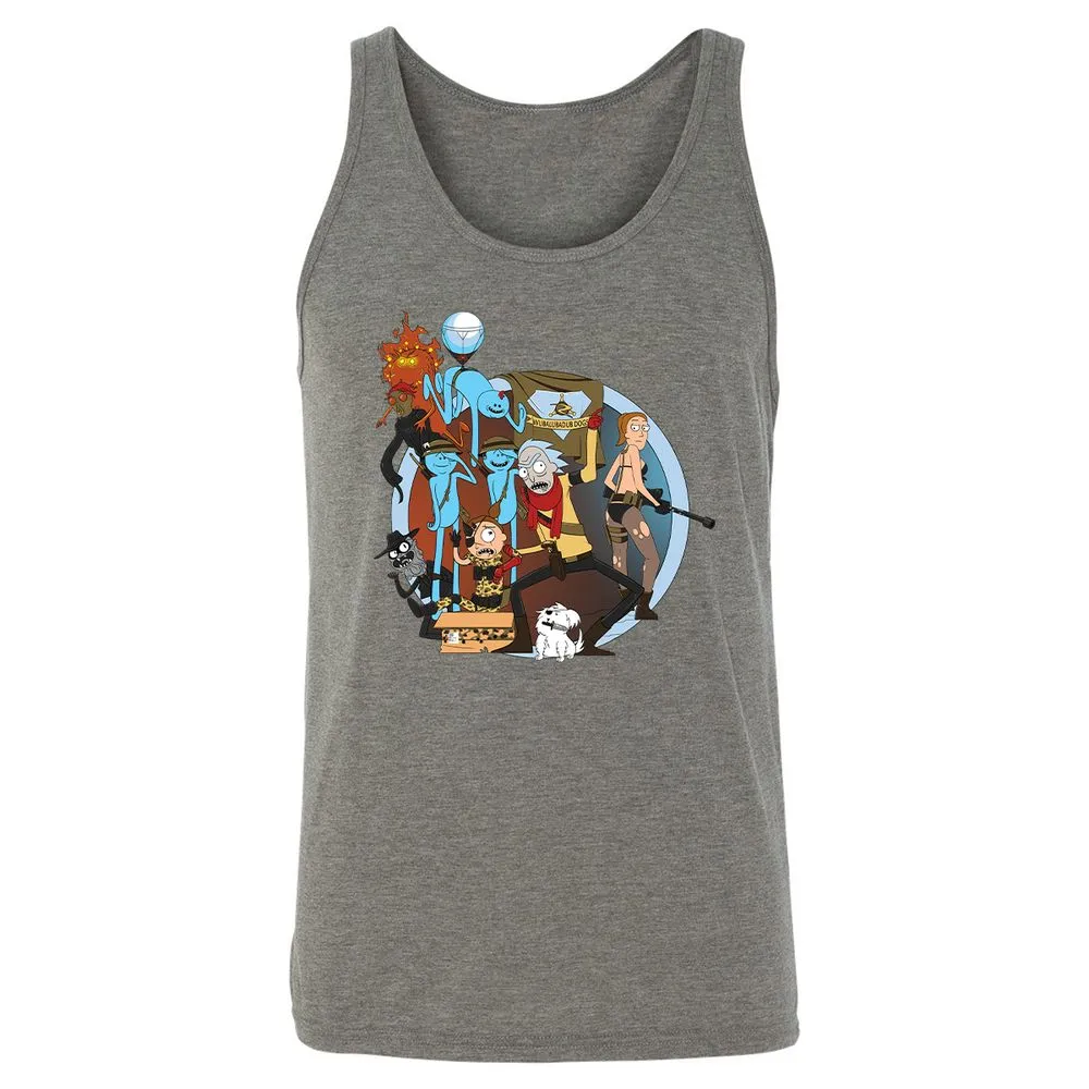 Unisex Jersey Tank - 4F2GYLNH - Grey Triblend - 8