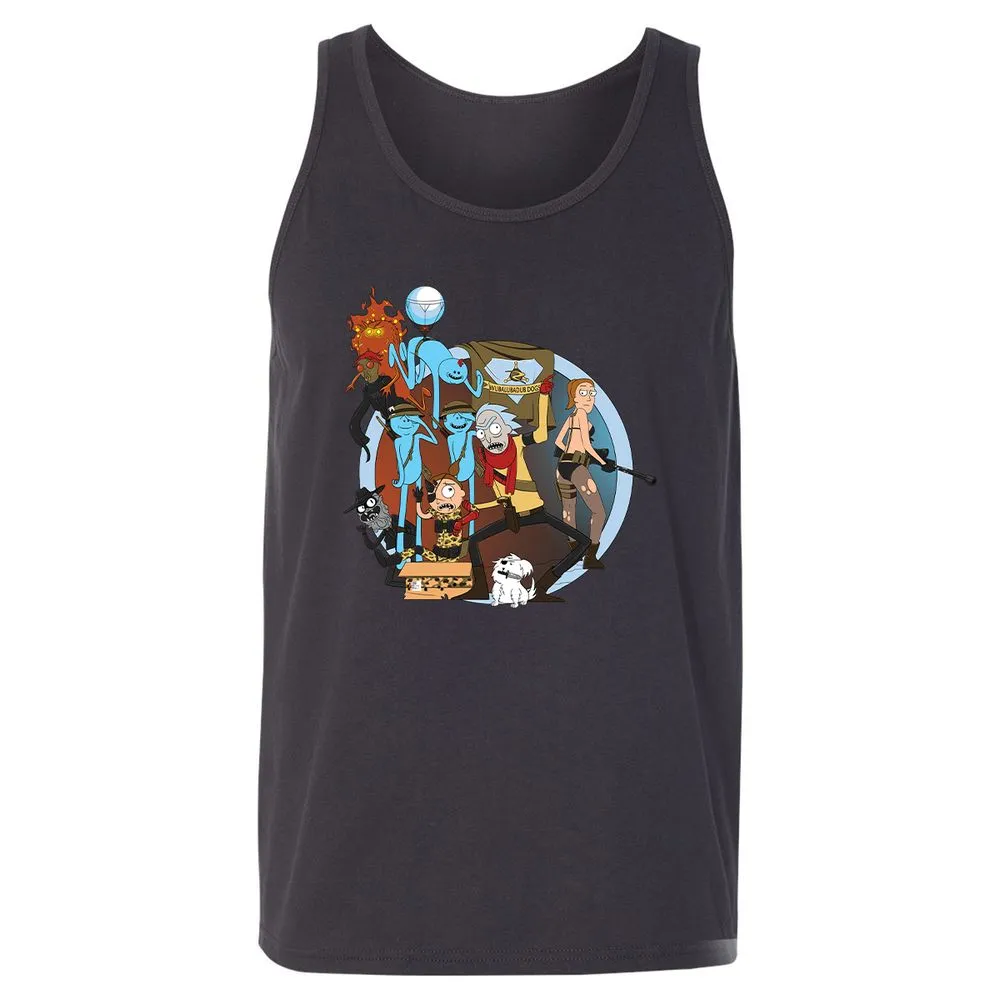 Unisex Jersey Tank - 4F2GYLNH - Dark Grey - 7