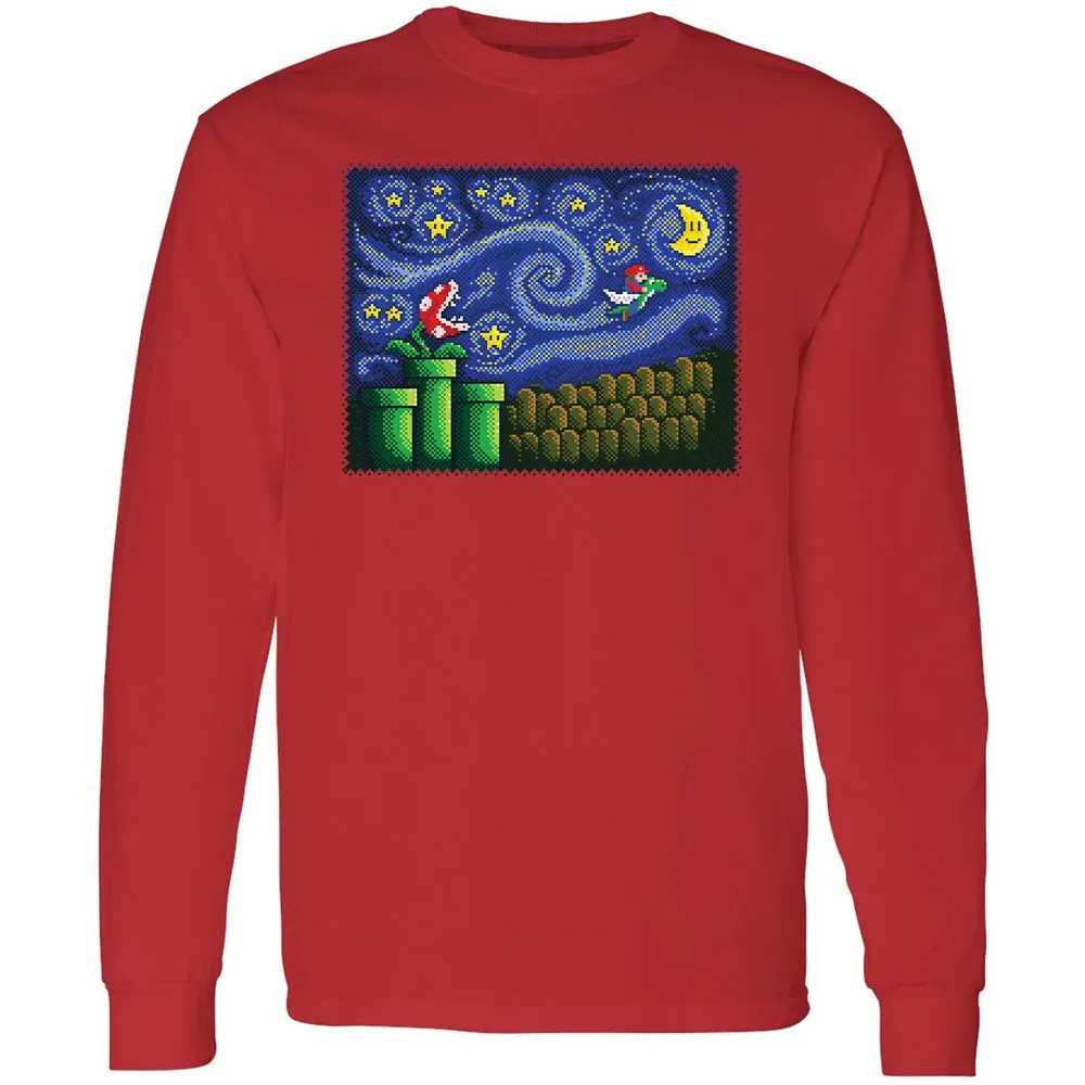 Long Sleeve T-Shirt - CJM4545P - Red - 14