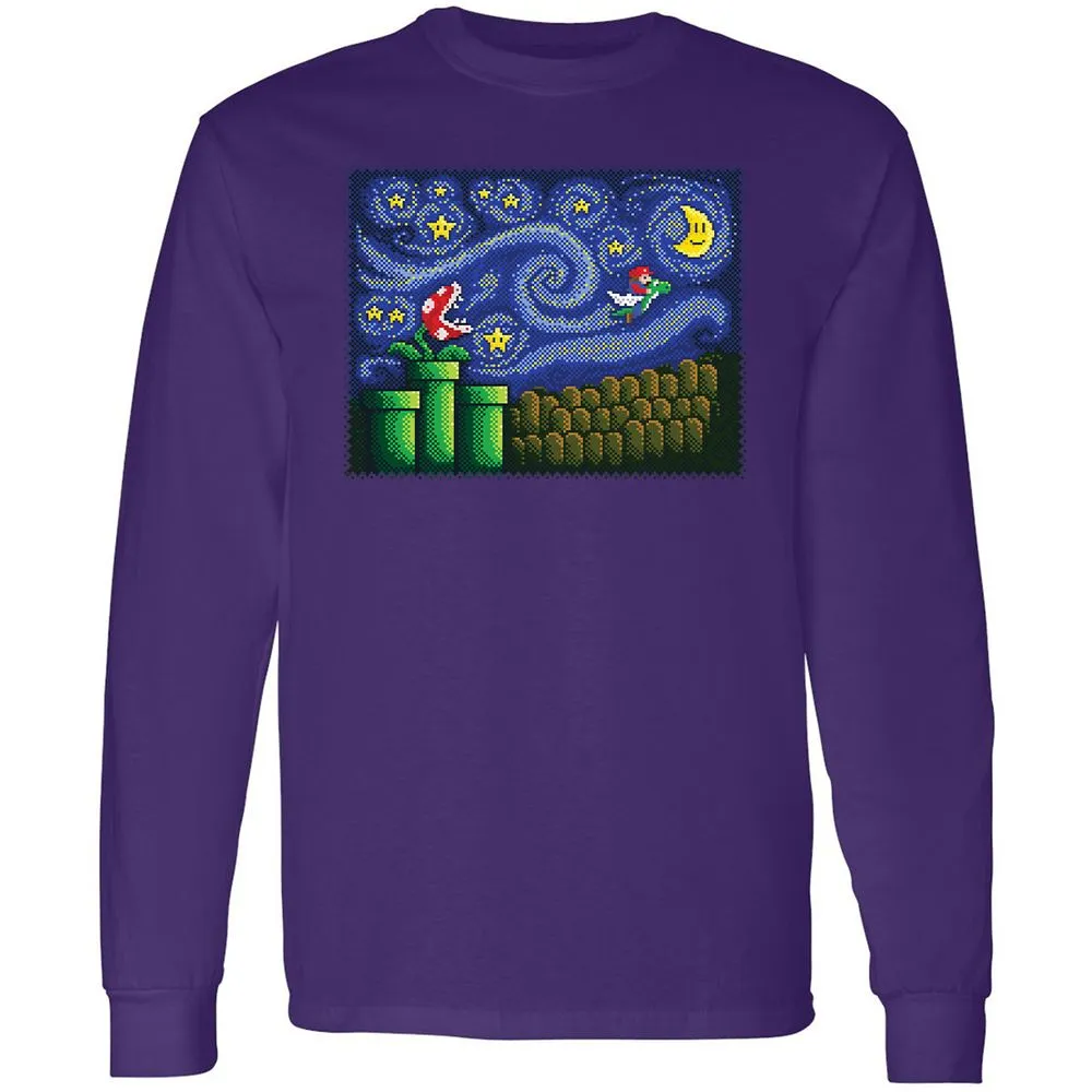 Long Sleeve T-Shirt - CJM4545P - Purple - 13