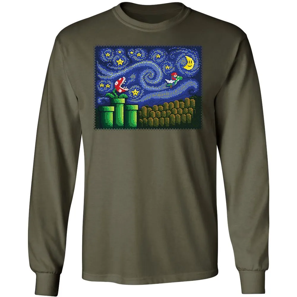 Long Sleeve T-Shirt - CJM4545P - Military Green - 16