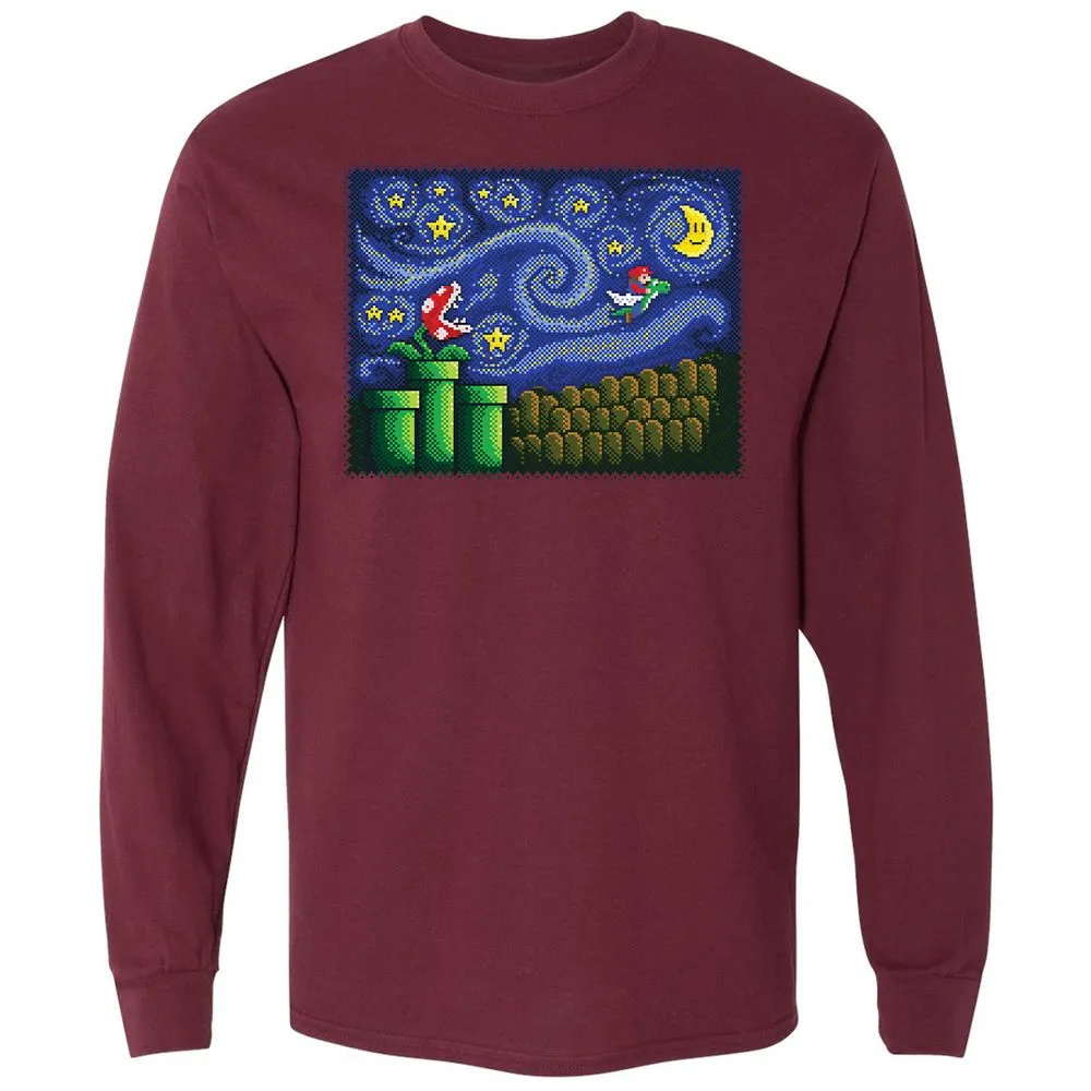 Long Sleeve T-Shirt - CJM4545P - Maroon - 11