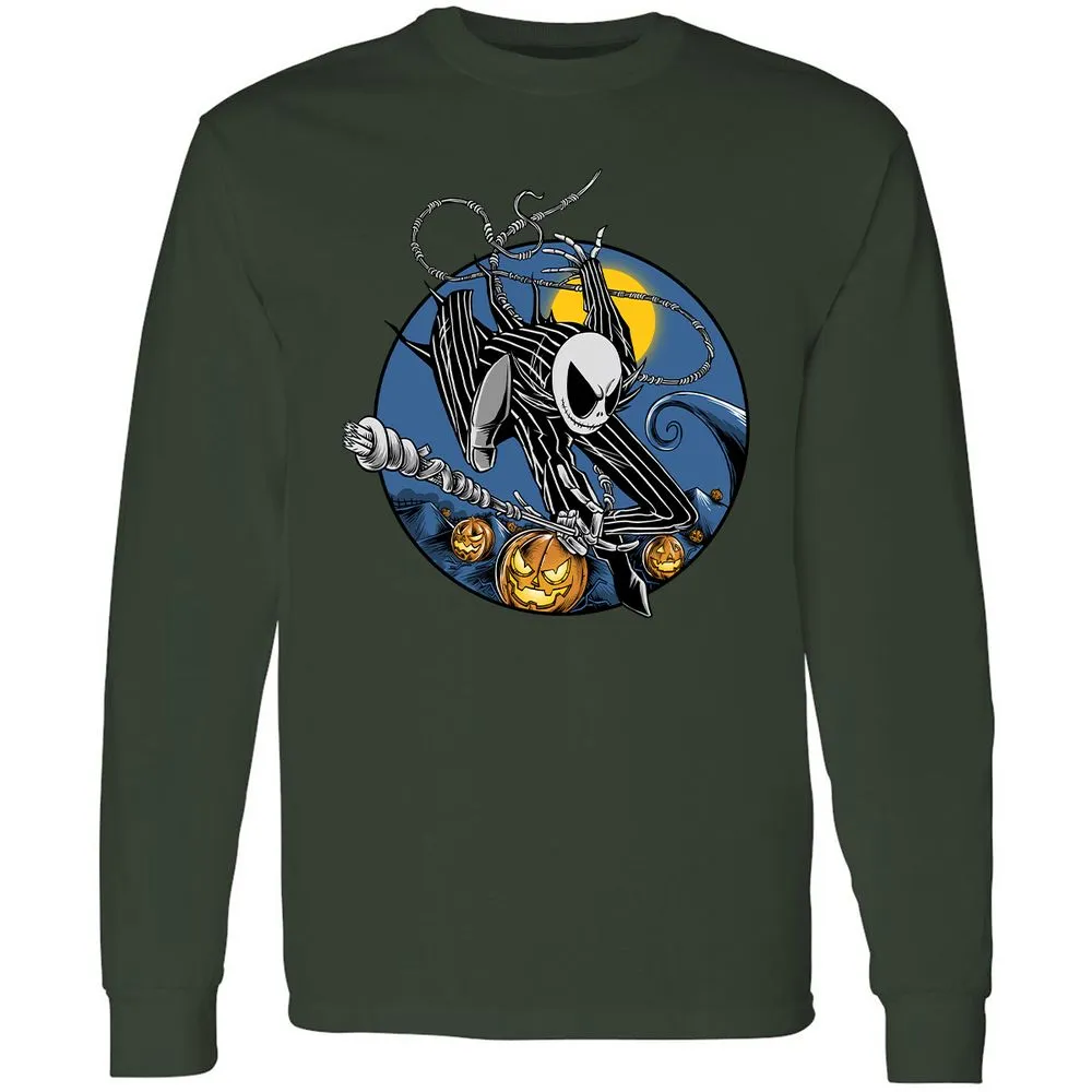 Long Sleeve T-Shirt - 9VAAEVT4 - Forest Green - 4
