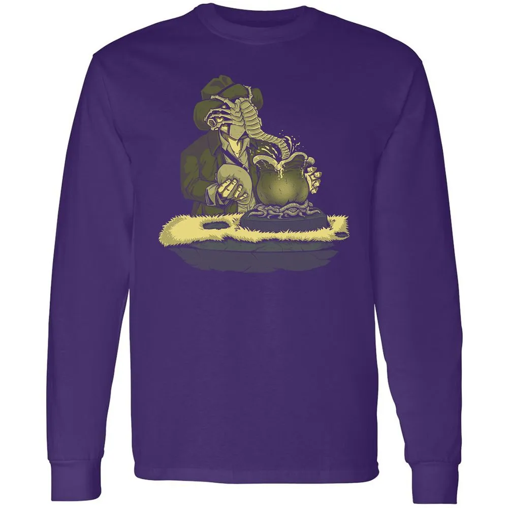 Long Sleeve T-Shirt - 3T9ENYA4 - Purple - 13