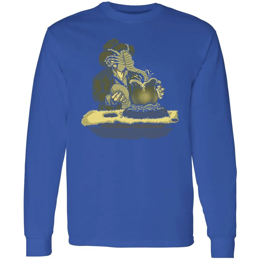 Long Sleeve T-Shirt - 3T9ENYA4 - Royal - 8